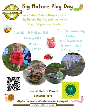 Big Nature Play Day Llanelly Hill