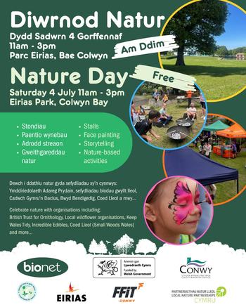 Conwy Bionet Nature Day 2026