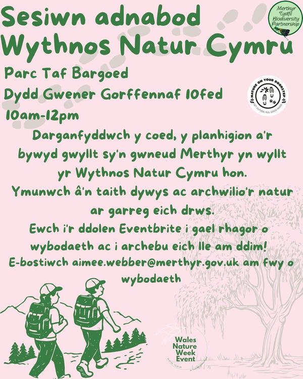 Taf Bargoed event 10.07.2026 Cym