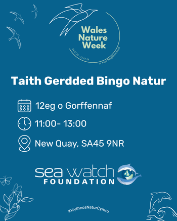Taith Gerdded Bingo Natur