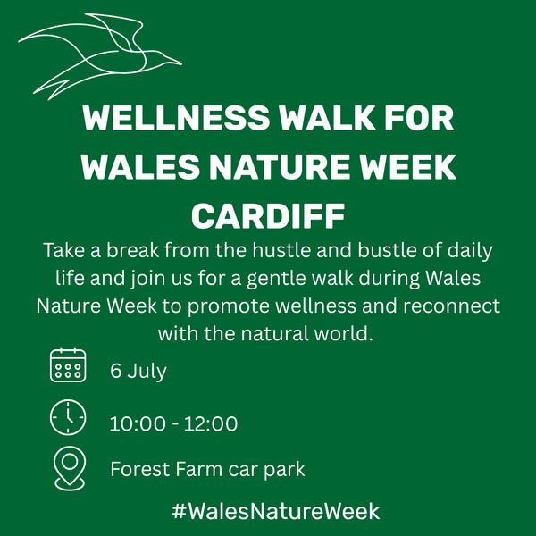 Wellness Walk for Wales Nature Week Cardiff