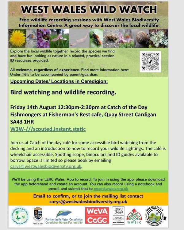 West Wales Wildlife watch Eng